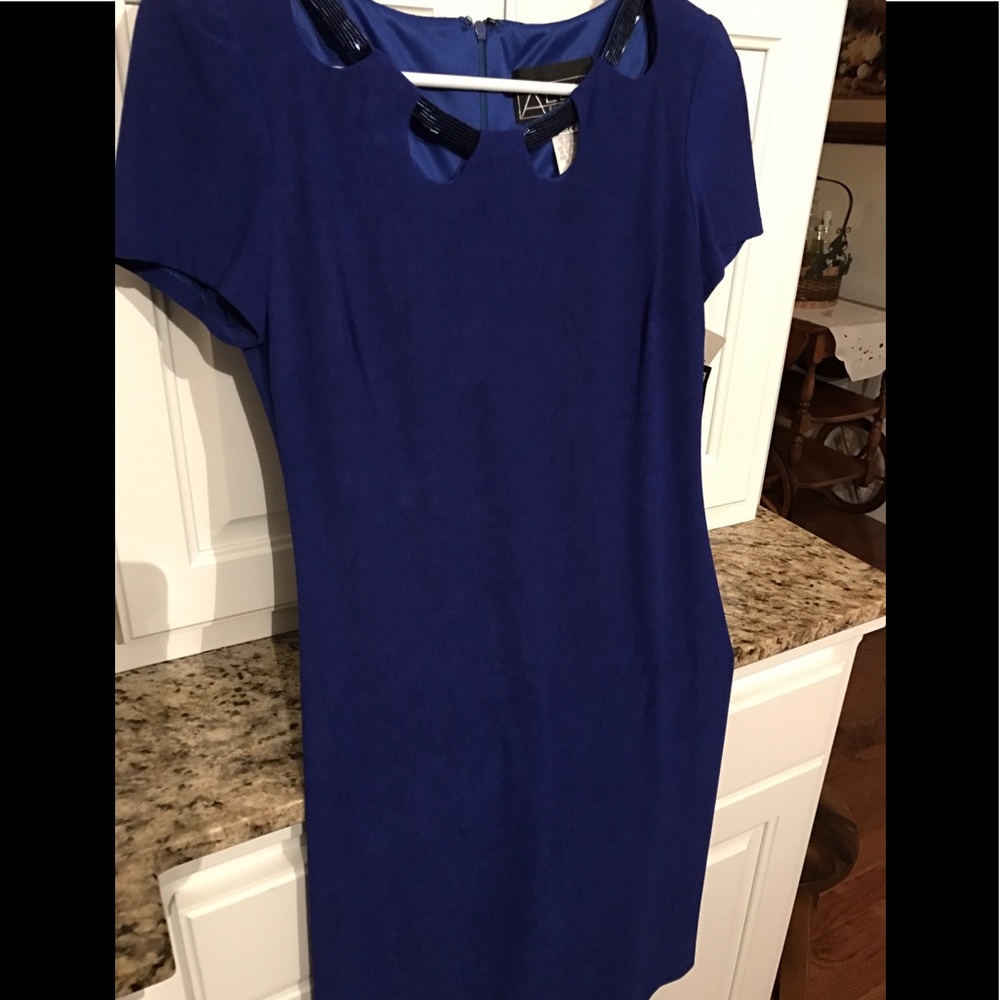 Blue party dress. Like new!